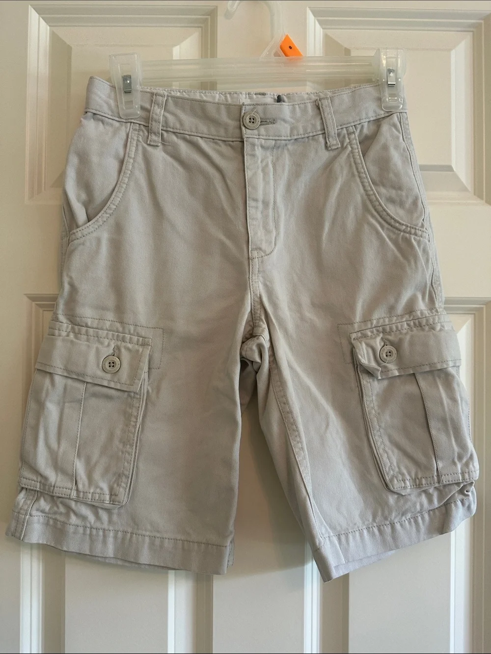 Old Navy Light Gray Cargo Shorts for Kids